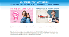 Desktop Screenshot of kocaeliyurtlari.com